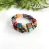 Kantha Square Overlap Bracelet