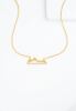 Summit Necklace in Gold
