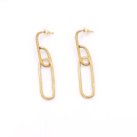 Brass Earrings Newbie