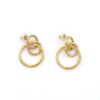 Brass Earring Connect