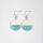 Ohrhänger 23 mm, Mare, Türkis
