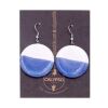 Ohrhänger Mare 33 mm, Blau