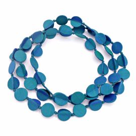“Chip” Silk Jewelry, Turqouise
