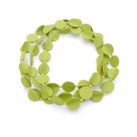 Seidenschmuck "Chip" Hellgrün