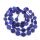 “Chip” Silk Jewelry, Indigo