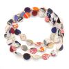 “Chip” Silk Jewelry, Colorful-Colorful