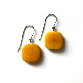 Tagua Earring Cuadro