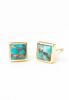 Refugee Natural Turquoise Studs