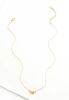 Rowen Leaf Necklace in Gold