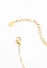 Rowen Leaf Necklace in Gold