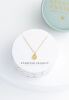 Paw Print Necklace in Gold