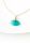 Fan Drop Necklace in Aqua