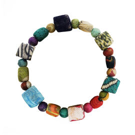Kantha Square Bracelet