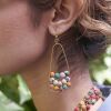 Kantha Embedded Earring