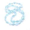 Seidenschmuck "Chip" Hellblau