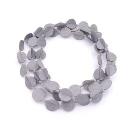 Seidenschmuck"Chip" Grau