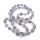 Seidenschmuck"Chip" Grau