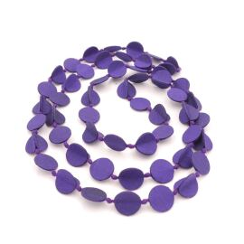 “Chip” Silk Jewelry, Purple