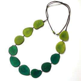 Tagua Kette Caro Bright Green