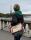 Fahrradtasche Canvas/Recycling Zementsack