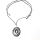 Tagua Kette, Saturn, Grau
