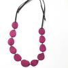 Tagua Kette Caro, Matt Plum