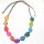 Tagua Kette Caro Bright Multi