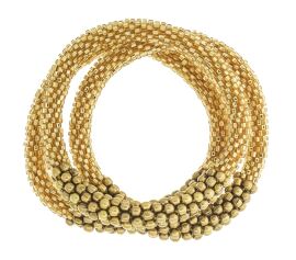 Armband Golden Division, Gold, 3-Set