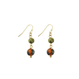 Kantha Double Drop, Earring