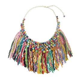 Kantha Pastiche  Necklace