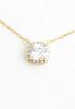 Forever Cushioned Gold Necklace