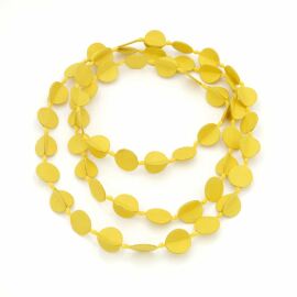 “Chip” Silk Jewelry, Yellow