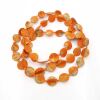 Silk Jewelry “Chip” Orange Batik