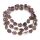 “Chip” Silk Jewelry, Brown/Lilac