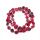 “Chip” Silk Jewelry, Red Batik