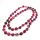 “Chip” Silk Jewelry, Red Batik