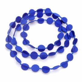 Seidenschmuck "Chip" Königsblau