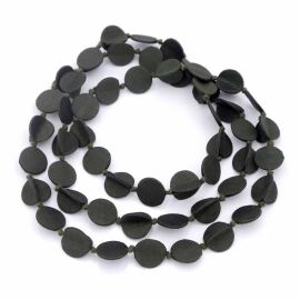 “Chip” Silk Jewelry, Dark Green