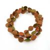 “Chip” Silk Jewelry, Copper-Green