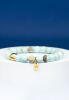 Fan Turquoise Beaded Bracelet