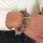 Kantha Paired Triangle Bracelet