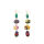 Kantha Pebbled Drop Earrings