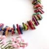 Kantha Paired Triangle Necklace
