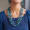 The Kantha Azure Karita necklace
