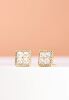 Dignity Zircon Stud Earrings