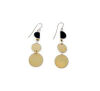 Brass Earring Cow Horn Bezei