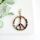 Kantha Peace Symbol Bag Clip