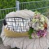 Kosmetiktasche Canvas/Seegras