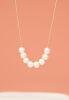 Harmony Pearl Cluster Necklace