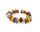 Tagua Armband Rakira, Rot Brown